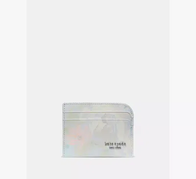 Kate Spade Devin Hidden Garden Card Holder In Multi