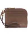 Kate Spade Devin Saffiano Leather Coin Card Case Wristlet In Incense