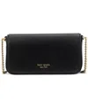 Kate Spade New York Devin Saffiano Flap Clutch In Black
