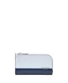 Kate Spade Devin Colorblocked Small Slim Bifold Wallet In Pale Sapphirine Multi