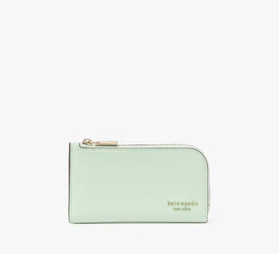 Kate Spade Devin Small Bifold Wallet In Green