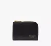 Kate Spade Devin Small Compact Wallet In Black