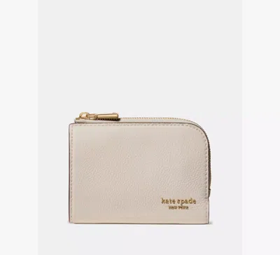 Kate Spade Devin Small Compact Wallet In Brown