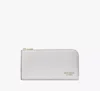 Kate Spade New York Small Devin Saffiano Leather Bifold Wallet In Stone Path
