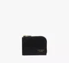 Kate Spade Devin Zip Card Case In Black