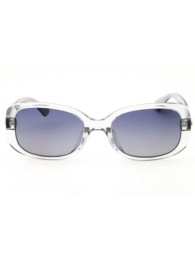 Kate Spade Dionna Rectangle-frame Sunglasses In Gray
