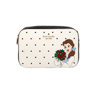 Kate Spade Disney Beauty And The Beast Mini Camera Crossbody Bag Purse In Metallic