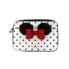 KATE SPADE DISNEY MINNIE MOUSE POLKA DOT PRINTED PVC CROSSBODY CAMERA BAG