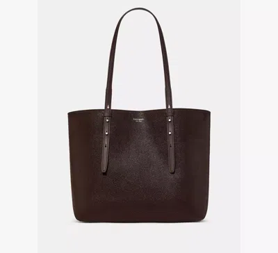 Kate Spade Do It All Dot Suede Large Tote Bag In Brown