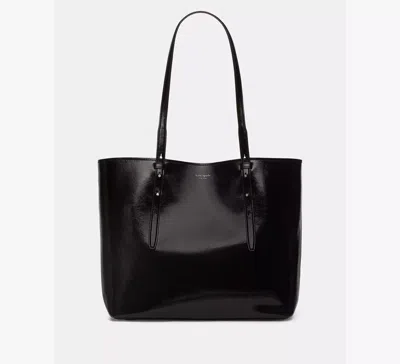 Kate Spade Do It All Patent Tote Bag In Black