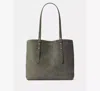 Kate Spade New York Large Do It All Suede Tote In Green