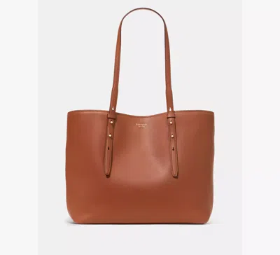 Kate Spade Do It All Leather Tote Bag In Brown