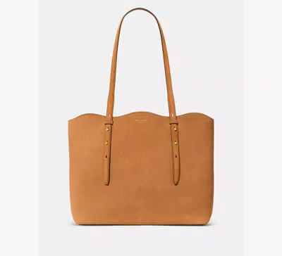 Kate Spade New York Do It All Wavy Suede Tote In Brown