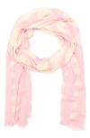 Kate Spade Women's Dots And Bubbles Oblong In Cream/ Pink Lupine