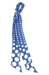 KATE SPADE DOTS & BUBBLES SILK CONVERTIBLE HAIR TIE