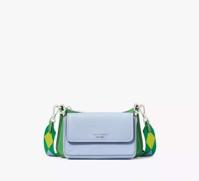 Kate Spade Double Up Colorblocked Crossbody In North Star