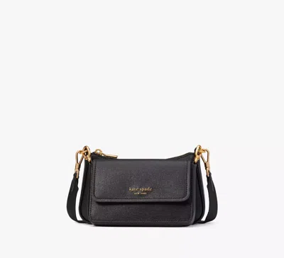 Kate Spade Morgan Double Up Crossbody In Black