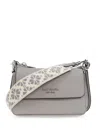Kate Spade Double Up Shoulder Bag In Grey