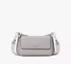 Kate Spade Double Up Webbed Strap Crossbody In Nimbus Grey