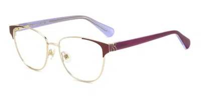 Kate Spade Dove/g Asian Fit Women's Glasses, Gold, Size 52 In Multi