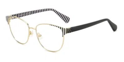 Kate Spade Dove/g Asian Fit Women's Glasses, Gold, Size 52