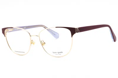 Kate Spade Doveg Eyeglasses In Gold