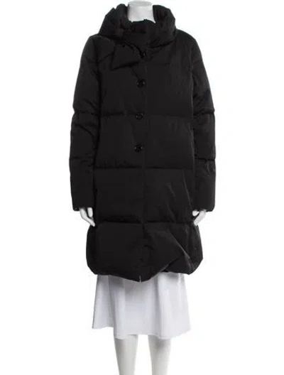 Pre-owned Kate Spade Down Coat In Black