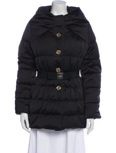 Pre-owned Kate Spade Down Coat In Gray