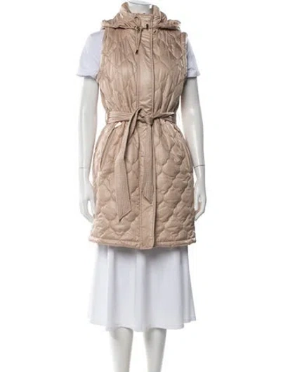 Pre-owned Kate Spade Down Coat In Neutrals