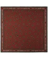 Kate Spade Downtown Dot Silk Square Scarf In Brown