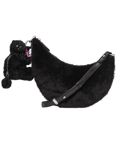 Kate Spade Duo Bear Small Crossbody Bag In Black