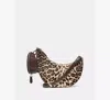 Kate Spade Duo Leopard Haircalf Crossbody Bag In Brown