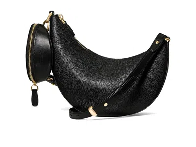 Kate Spade Duo Pebbled Leather Crossbody Bag Cross Body Handbags Black: One Size