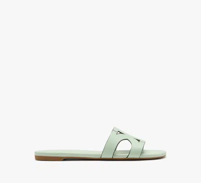 Kate Spade Duo Slide Sandals In Pistachio Ice