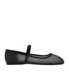 Kate Spade Elastic Ballet Shoes In Black