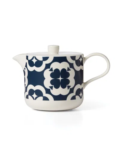 KATE SPADE ELEGANT GEO TEAPOT