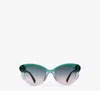 Kate Spade Elina Sunglasses In Green