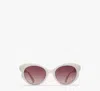 Kate Spade Elina Sunglasses In Pink