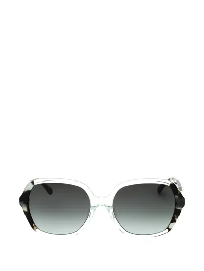 Kate Spade Ellery Geometric-frame Sunglasses In Blue