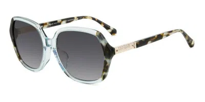 Kate Spade Ellery/f/s Asian Fit Pjp/9o Women's Sunglasses Blue Size 57