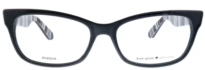 Kate Spade Elora 0qg9 Cat Eye Eyeglasses In Black