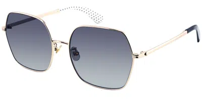 Kate Spade Eloy/f/s Vestibilità Orientale 807/wj Occhiali Da Sole Oro Per Donna In Gold