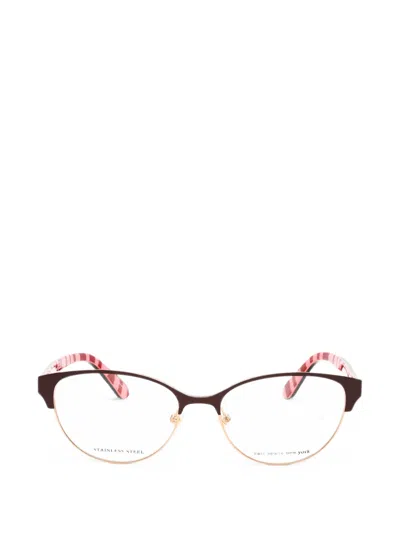 Kate Spade Emelyn Cat-eye Frame Glasses In Black