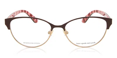 Kate Spade Emelyn Lhf Occhiali Da Vista Rossi Per Donna (solo Montatura) In Burgundy