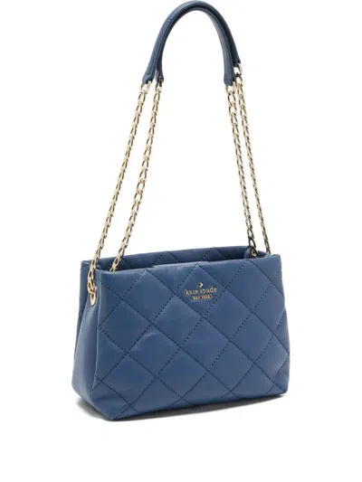 Pre-owned Kate Spade Emerson Place Phoebe Shoulder Bag In Blue