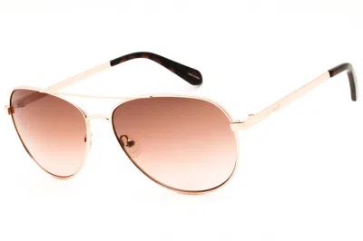 Kate Spade Emmalines Sunglasses In Rose Gold