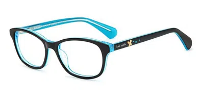Kate Spade Emmi 807 Women's Glasses Black Size 48 - Free Lenses - Blue Light Block Available In Black Blue