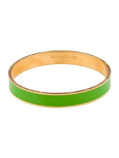 Pre-owned Kate Spade Enamel Bangle, 7.75" In Multi