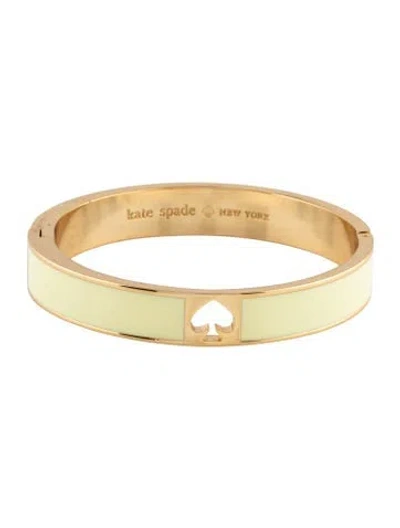 Pre-owned Kate Spade Enamel Bangle Bracelet, 6.75" In Multi