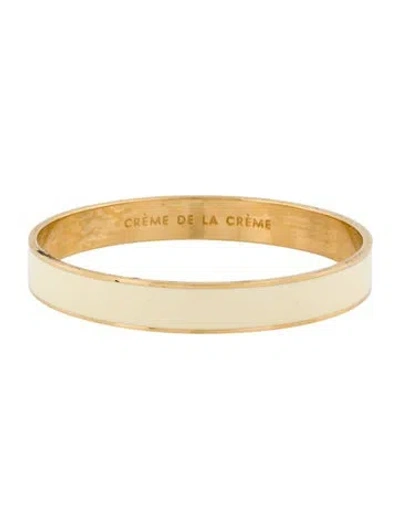 Pre-owned Kate Spade Enamel Bangle Bracelet, 8" In Multi